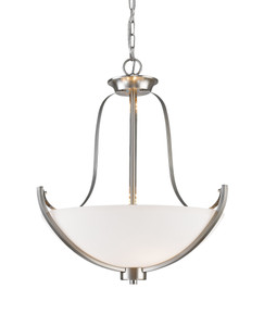 Halliwell 3 Light Pendant In Brushed Nickel (7000P-BN)