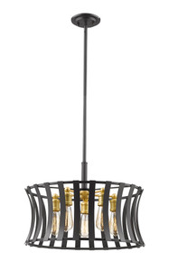 Geist 5 Light Pendant In Bronze Gold (446-20BZGD)