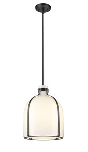 Pearson 1 Light Pendant in Matte Black (818-12MB)