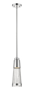 Ethos 1 Light Pendant in Chrome  (1923P-CH-LED)