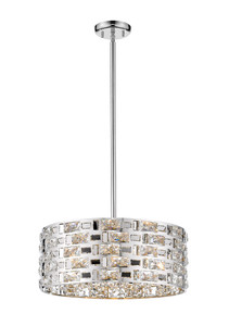 Aludra 5 Light Pendant in Chrome (912P-CH)
