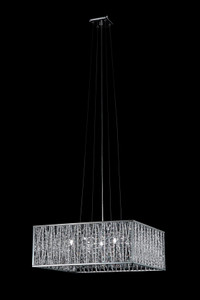 Terra 5 Light Chandelier in Chrome (872CH-P)