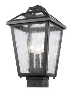 Bayland 3 Light Outdoor Post Mount Fixture in Oil Rubbed Bronze (539PHMS-ORB)
