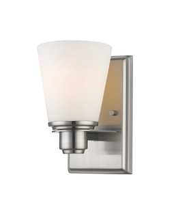 Kayla 1 Light Vanity in Brushed Nickel (7001-1S-BN)
