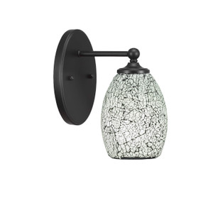 Capri 1 Light Wall Sconce In Matte Black (5911-MB-4165) Capri 1 Light Wall Sconce In Matte Black (5911-MB-4165)