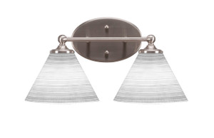 Capri 2 Light Vanity In Brushed Nickel (5912-BN-4051)