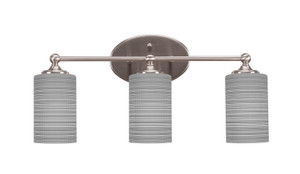 Capri 3 Light Vanity In Brushed Nickel (5913-BN-4062)