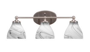 Capri 3 Light Vanity In Brushed Nickel (5913-BN-4769)