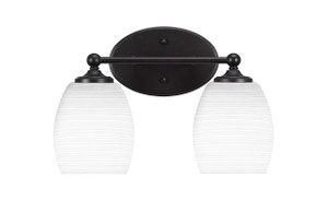 Capri 2 Light Vanity In Matte Black (5912-MB-4021)