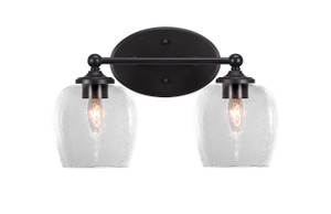 Capri 2 Light Vanity In Matte Black (5912-MB-4810)