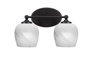 Capri 2 Light Vanity In Matte Black (5912-MB-4811)