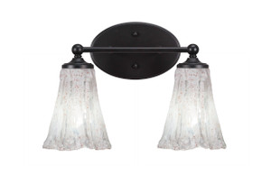Capri 2 Light Vanity In Matte Black (5912-MB-729)