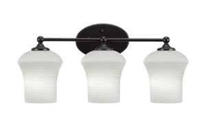 Capri 3 Light Vanity In Matte Black (5913-MB-681) Capri 3 Light Vanity In Matte Black (5913-MB-681)
