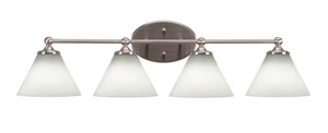 Capri 4 Light Vanity In Brushed Nickel (5914-BN-312)