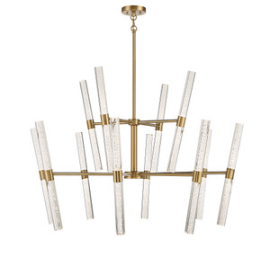 Arlon 24-Light LED Chandelier in Warm Brass (1-1734-24-322) Arlon 24-Light LED Chandelier in Warm Brass (1-1734-24-322)