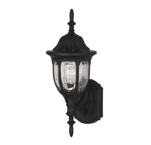 1-Light Outdoor Wall Lantern in Black (M50057BK) 1-Light Outdoor Wall Lantern in Black (M50057BK)
