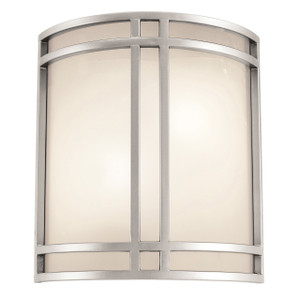 Artemis Satin LED Wall Light (20420LEDD-SAT/OPL)