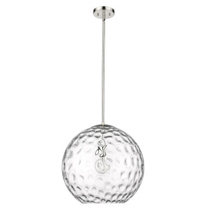 Mackenzie 1 Light Pendant In Polished Nickel 
 (IN20046PN)