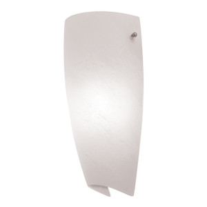 Daphne Brushed Steel 1 Light Wall Light (20415-ALB)