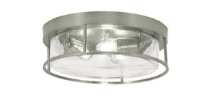 3 Light Flush Mount In Brushed Nickel (816-BN-2)