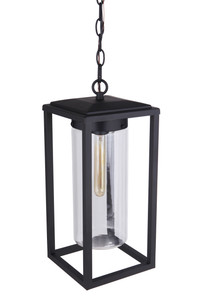 Neo 1 Light Outdoor Pendant in Midnight (ZA4821-MN)
