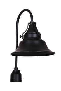 Union 1 Light Outdoor Post Mount in Midnight (Z4415-MN)
