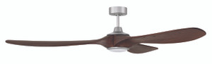Envy 1 Light 72" Outdoor Ceiling Fan In Painted Nickel (EVY72PN3)