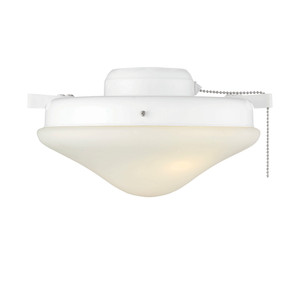 2-Light Fan Light Kit in White (M2027WH)