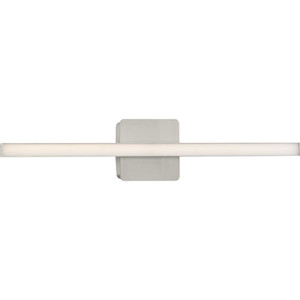 Phase 4 Collection 24 in. Brushed Nickel Medium Modern Integrated 3CCT Integrated LED Linear Vanity Light (P300404-009-CS) Phase 4 Collection 24 in. Brushed Nickel Medium Modern Integrated 3CCT Integrated LED Linear Vanity Light (P300404-009-CS)