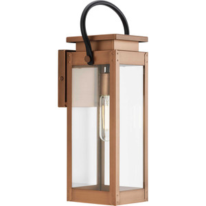 Union Square One-Light Medium Antique Copper Urban Industrial Outdoor Wall Lantern (P560005-169)