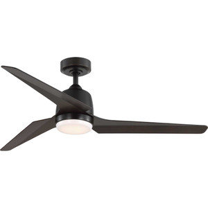 Upshur Collection 52 in. Antique Bronze Transitional Ceiling Fan with LED Light Kit (P250094-020-30)