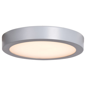 Ulko Silver Outdoor LED Flush Mount (20792LEDD-SILV/ACR) Ulko Silver Outdoor LED Flush Mount (20792LEDD-SILV/ACR)