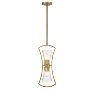 Bennington 2-Light Pendant in Warm Brass (7-9703-2-322) Bennington 2-Light Pendant in Warm Brass (7-9703-2-322)