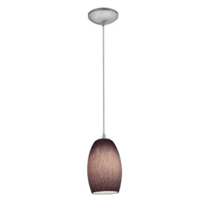 Chianti Brushed Steel LED Pendant (28078-3C-BS/PLC)