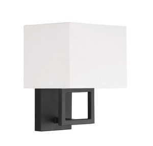 1-Light Wall Sconce in Matte Black (M90009MBK)