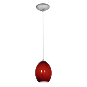 Brandy FireBird Brushed Steel LED Pendant (28023-3C-BS/RUSKY) Brandy FireBird Brushed Steel LED Pendant (28023-3C-BS/RUSKY)