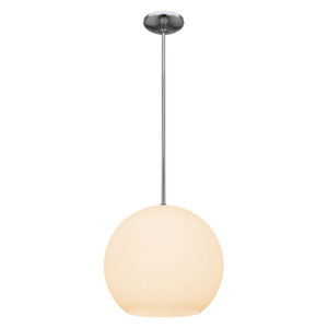 Nitrogen Brushed Steel LED Pendant (23952LEDDLP-BS/OPL)