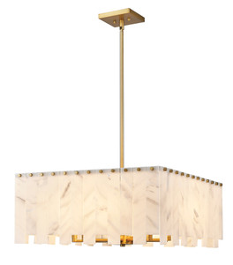 Viviana 8 Light Pendant in Rubbed Brass (345P26-RB) Viviana 8 Light Pendant in Rubbed Brass (345P26-RB)