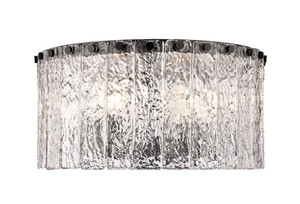 Glacier 5 Light Flush Mount in Matte Black (1943F16-MB)