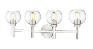 Sutton 4 Light Vanity in Brushed Nickel (7502-4V-BN)