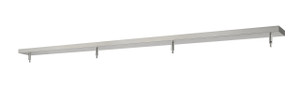 Multi Point Canopy 4 Light Ceiling Plate in Brushed Nickel (CP5404-BN)