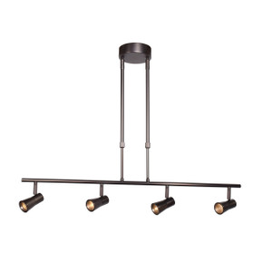Sleek Bronze 4 Light LED Pendant Spotlight (63064LEDD-BRZ) Sleek Bronze 4 Light LED Pendant Spotlight (63064LEDD-BRZ)