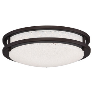 Sparc Bronze LED Flush Mount (20470LEDD-BRZ/SACR)