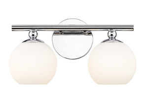 Neoma 2 Light Vanity in Chrome  (1100-2V-CH)