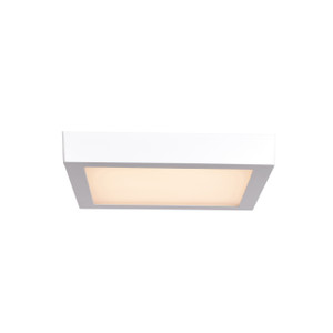 Strike 2.0 White LED Flush Mount (20803LEDD-WH/ACR)