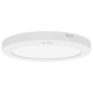 ModPLUS White Motion Sensor LED Flush Mount (20851LEDMS-WH/ACR)