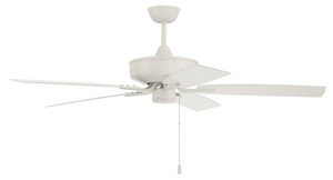 Pro Plus 52 52" Outdoor Fan in White w/ Matte White Blades (OP52W5)