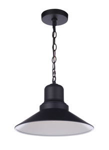 Singleton 1 Light 14" Outdoor Pendant in Midnight (ZA5411-MN) Singleton 1 Light 14" Outdoor Pendant in Midnight (ZA5411-MN)