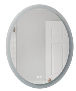 30 x 24 x 1.8 Oval Back Lit LED Mirror, Defogger & Dimmer, 3000K/4000K/5000K (MIR101-W)