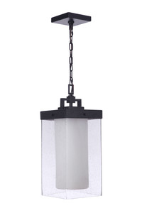 Hayner 1 Light Outdoor Pendant in Midnight (ZA5621-MN)